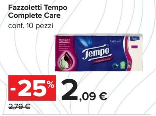 Fazzoletti Tempo Complete Care