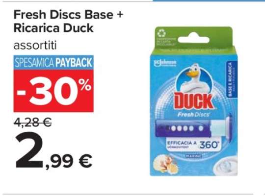 Fresh Discs Base + Ricarica Duck