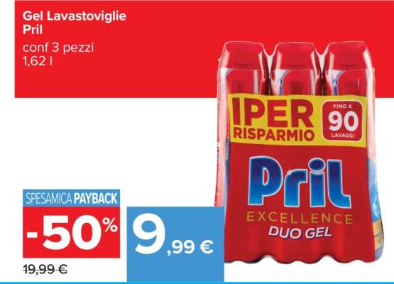 Gel Lavastoviglie Pril
