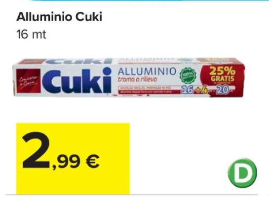 ALLUMINIO CUKI