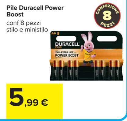 Pile Duracell Power Boost