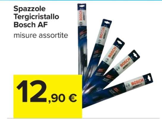 Spazzole Tergicristallo Bosch AF