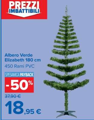 Albero Verde Elizabeth 180 cm