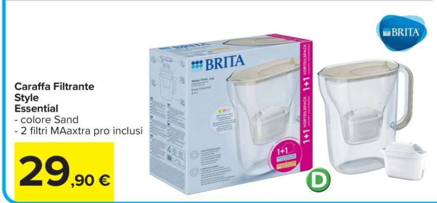 Caraffa Filtrante Style Essential