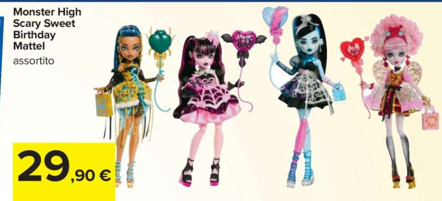 Monster High Scary Sweet Birthday Mattel