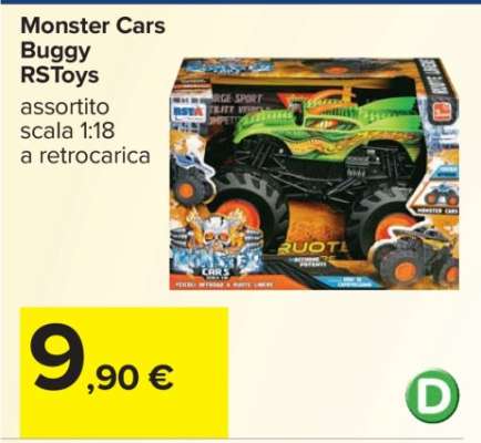 Monster Cars Buggy RSToys