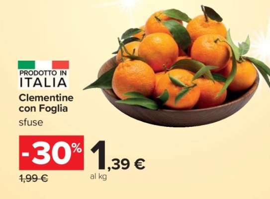 Clementine Con Foglia