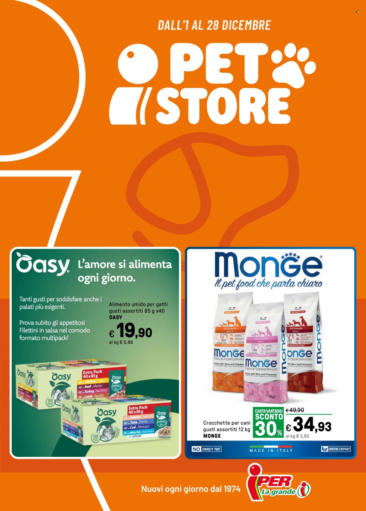 Volantino Iper, La grande i - 1/12/2025 - 28/12/2025. Pagina 1