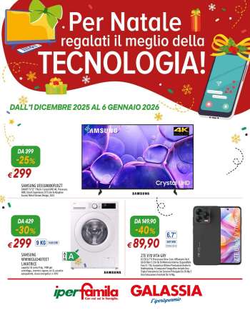Volantino Famila - 1/12/2025 - 6/1/2026.