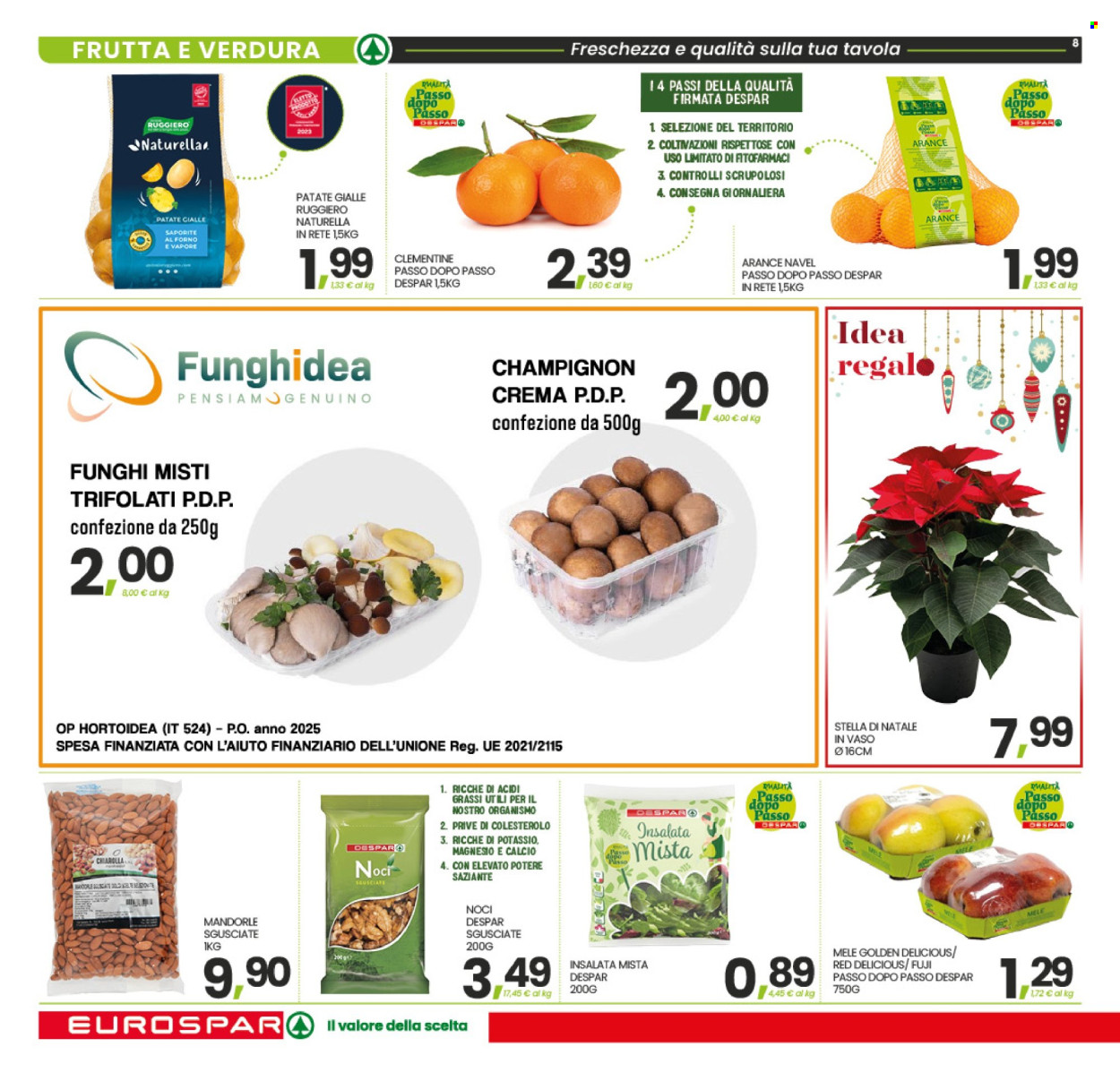 Volantino Eurospar - 1/12/2025 - 6/12/2025. Pagina 8