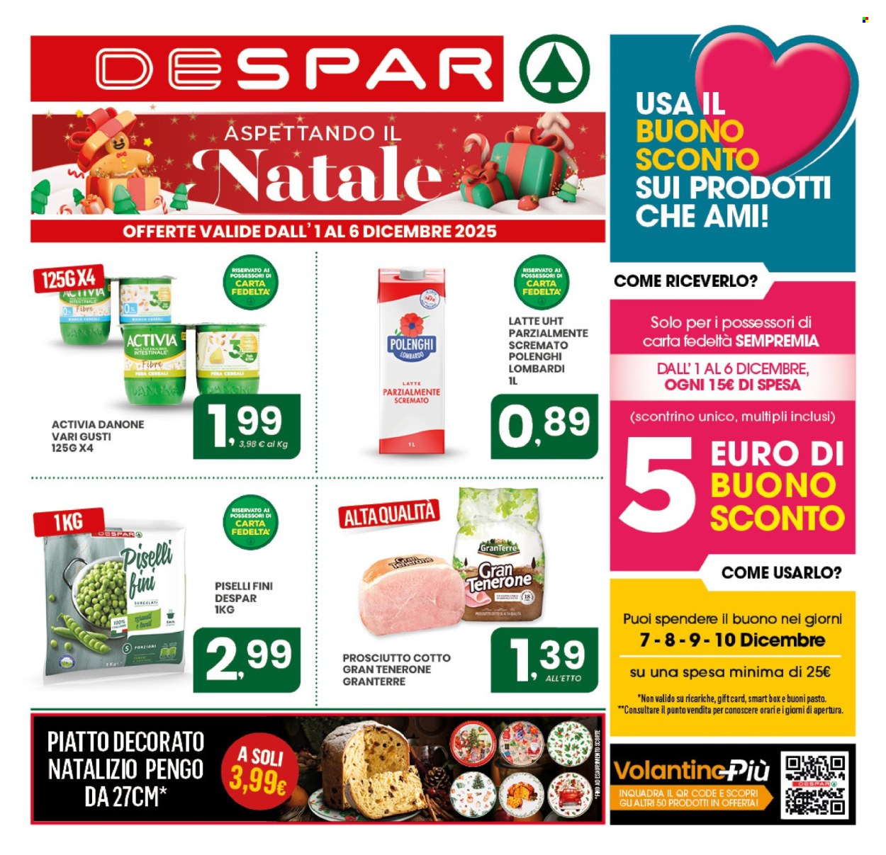 Volantino Despar - 1/12/2025 - 6/12/2025. Pagina 1