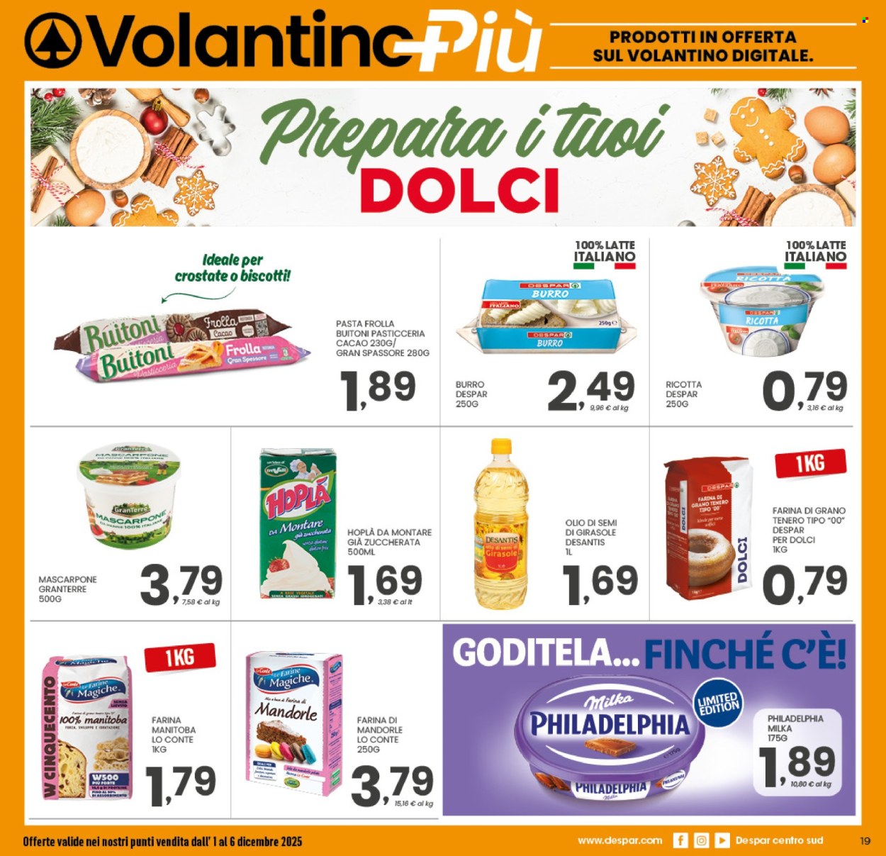 Volantino Despar - 1/12/2025 - 6/12/2025. Pagina 20