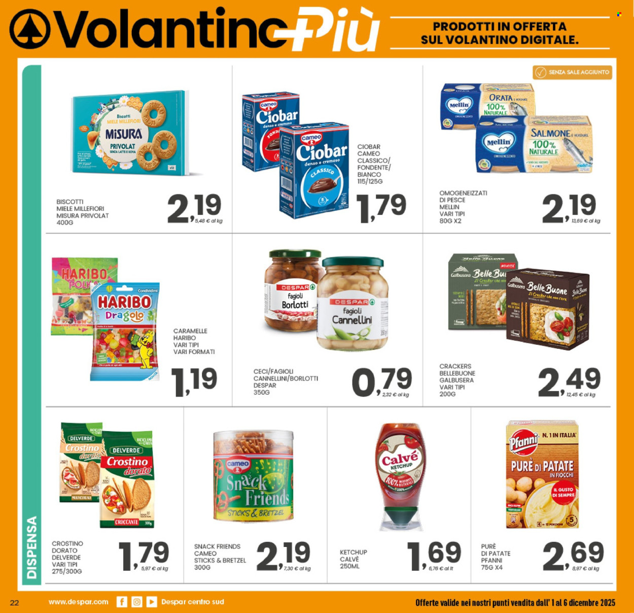 Volantino Despar - 1/12/2025 - 6/12/2025. Pagina 23