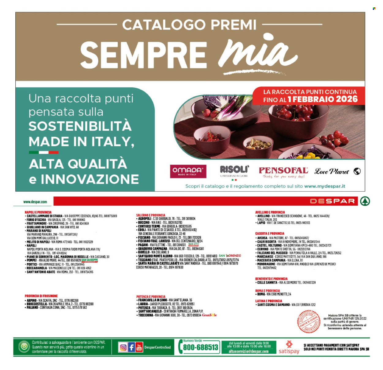 Volantino Despar - 1/12/2025 - 6/12/2025. Pagina 28