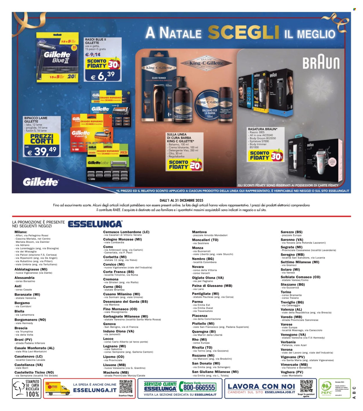 Volantino Esselunga - 1/12/2025 - 31/12/2025. Pagina 16