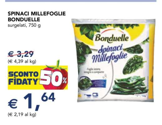 Spinaci Millefoglie Bonduelle