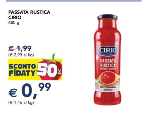 Passata Rustica Cirio