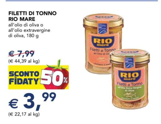 FILETTI DI TONNO RIO MARE
