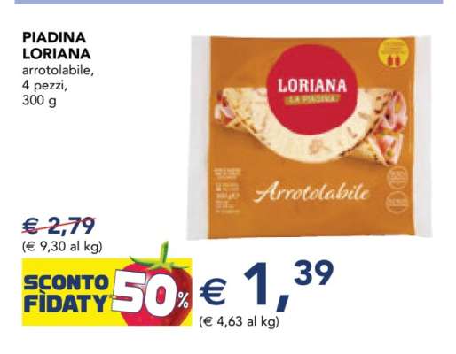 PIADINA LORIANA