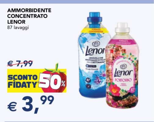 Ammorbidente Concentrato Lenor