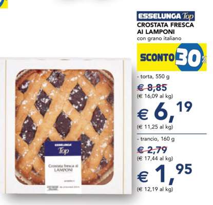 Crostata Fresca ai Lamponi