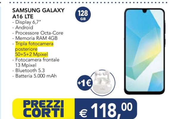 SAMSUNG GALAXY A16 LTE