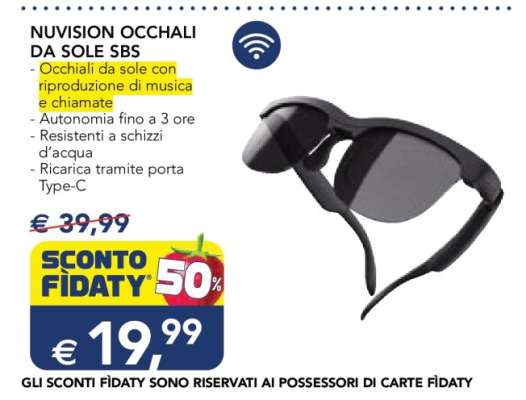 NUVISION OCCHIALI DA SOLE SBS