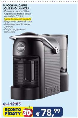 Macchina Caffè Jolie Evo Lavazza