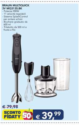 BRAUN MULTIQUICK 3V MQ3135.BK