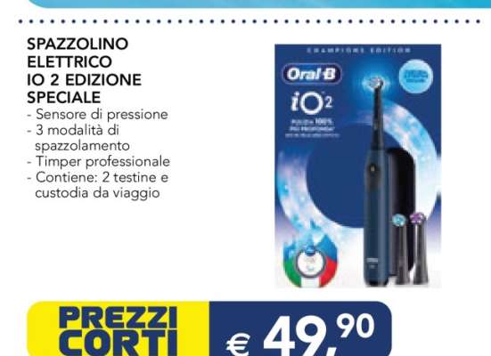 SPAZZOLINO ELETTRICO IO 2 EDIZIONE SPECIALE