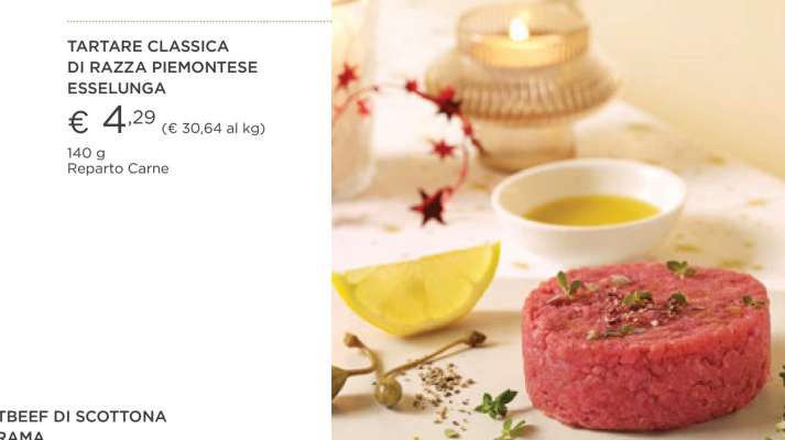 TARTARE CLASSICA DI RAZZA PIEMONTESE ESSELUNGA