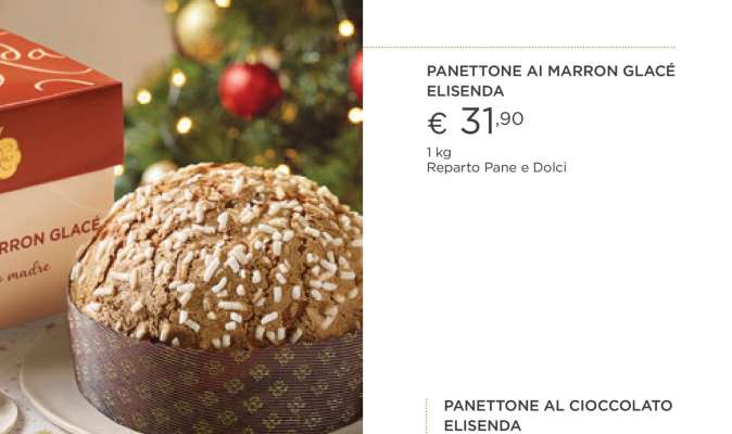 PANETTONE AI MARRON GLACÉ ELISENDA