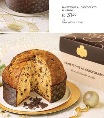 PANETTONE AL CIOCCOLATO ELISENDA