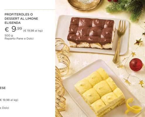 PROFITEROLES O DESSERT AL LIMONE ELISENDA