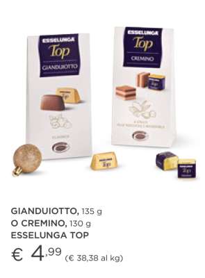 GIANDUIOTTO, 135 g O CREMINO, 130 g