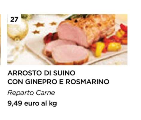 ARROSTO DI SUINO CON GINEPRO E ROSMARINO
