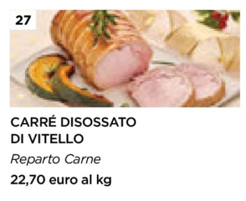 Carré Disossato di Vitello