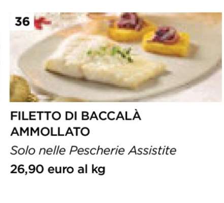 Filetto di Baccalà Ammollato