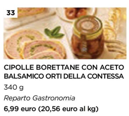 CIPOLLE BORETTANE CON ACETO BALSAMICO ORTI DELLA CONTESSA