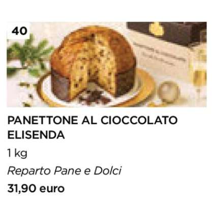 PANETTONE AL CIOCCOLATO ELISENDA