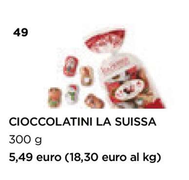 CIOCCOLATINI LA SUISSA