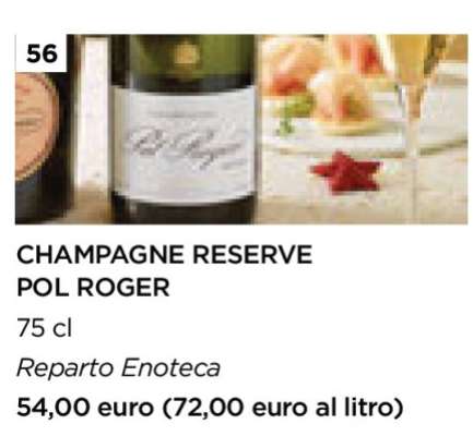 CHAMPAGNE RESERVE POL ROGER