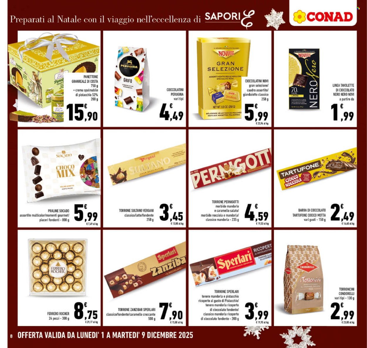 Volantino Conad - 1/12/2025 - 9/12/2025. Pagina 8