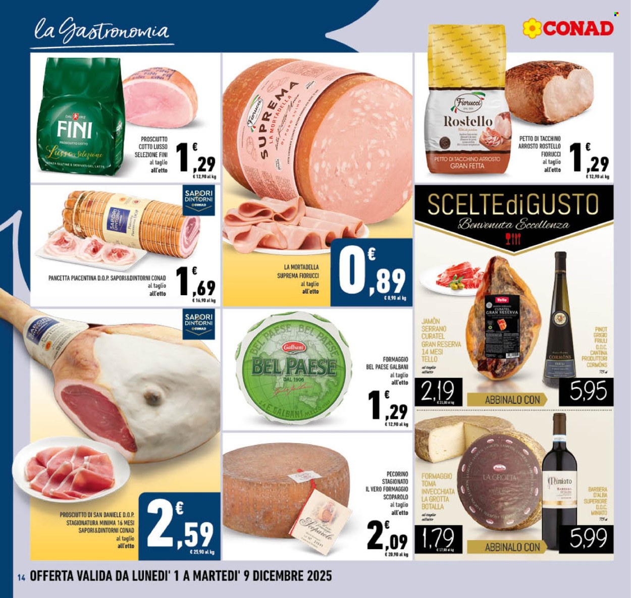 Volantino Conad - 1/12/2025 - 9/12/2025. Pagina 14