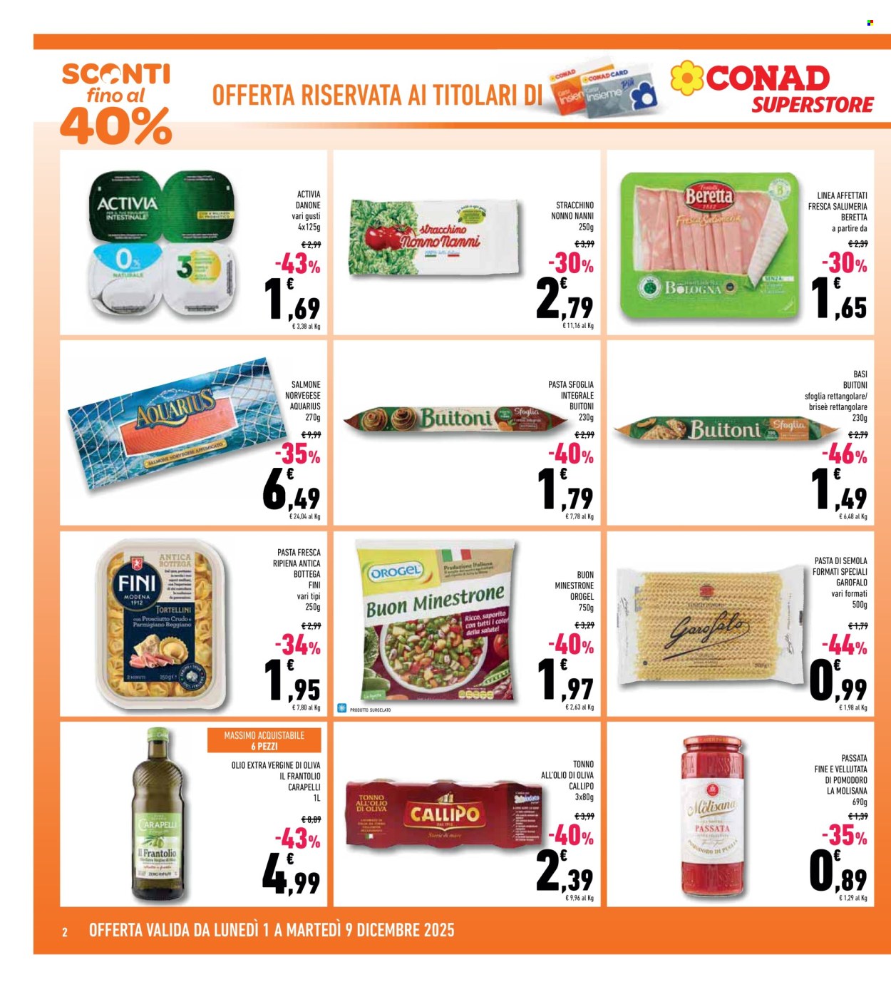 Volantino Conad - 1/12/2025 - 9/12/2025. Pagina 2