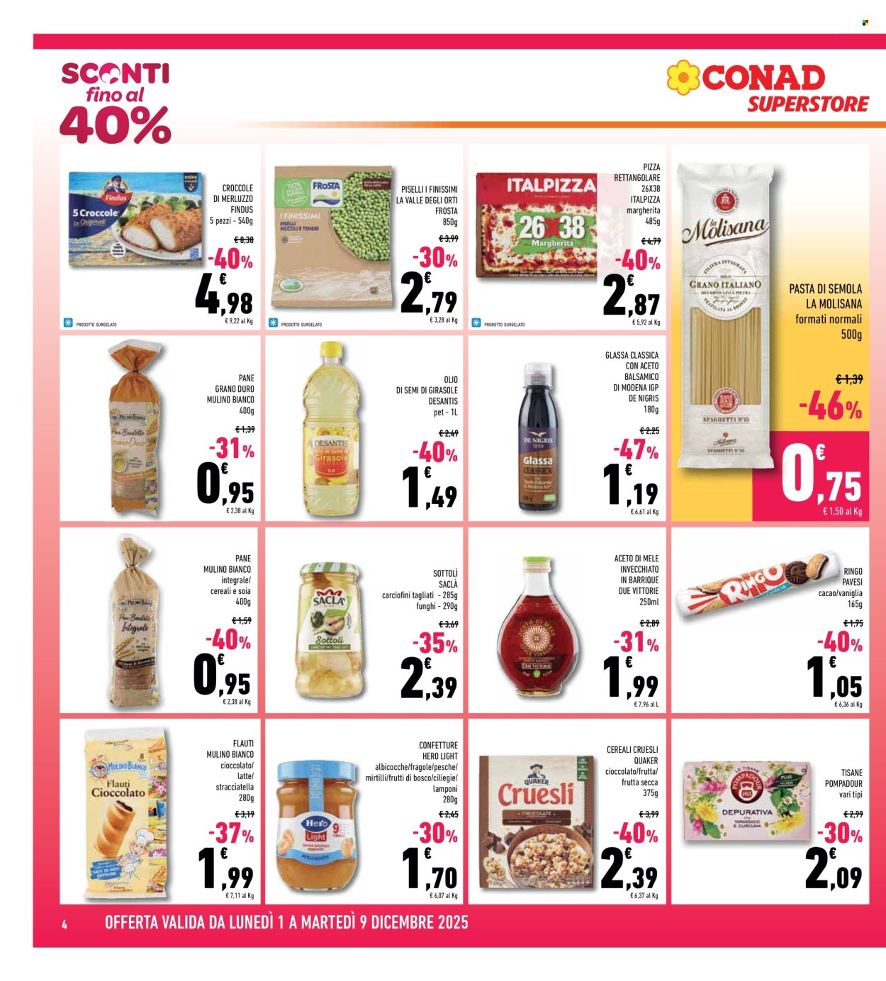 Volantino Conad - 1/12/2025 - 9/12/2025. Pagina 4