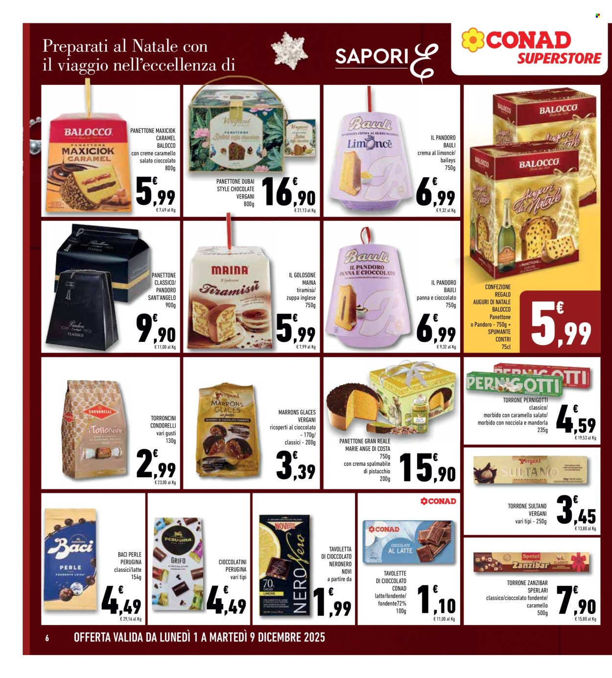 Volantino Conad - 1/12/2025 - 9/12/2025. Pagina 6