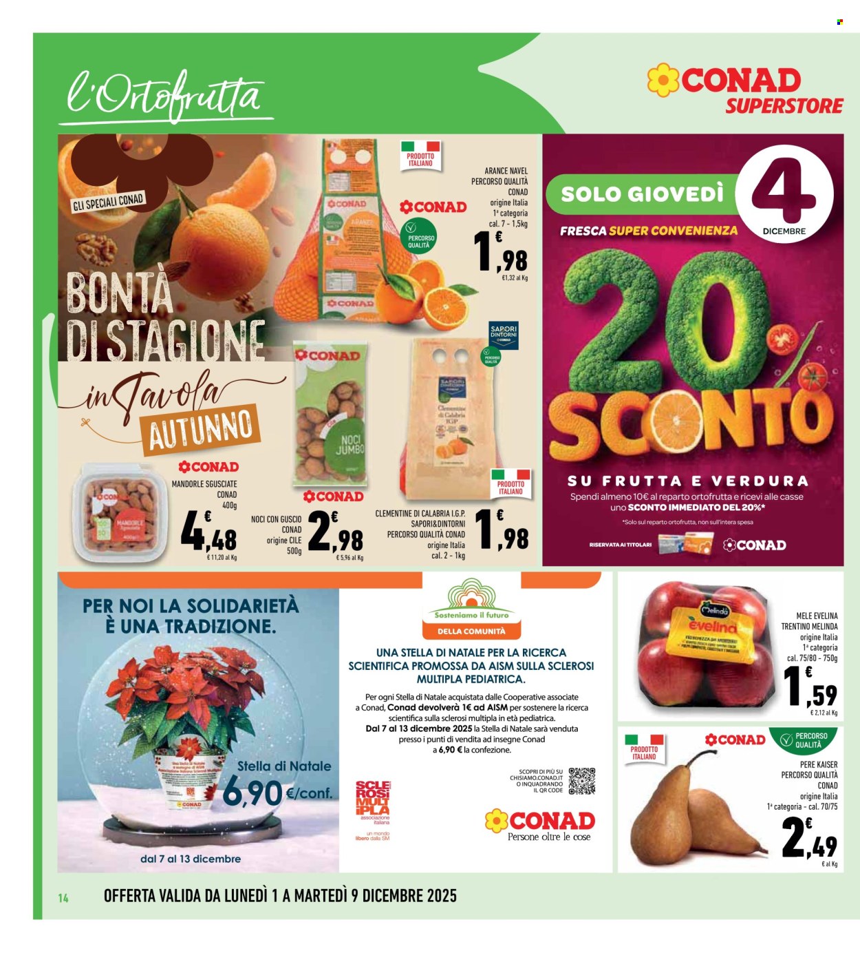 Volantino Conad - 1/12/2025 - 9/12/2025. Pagina 14