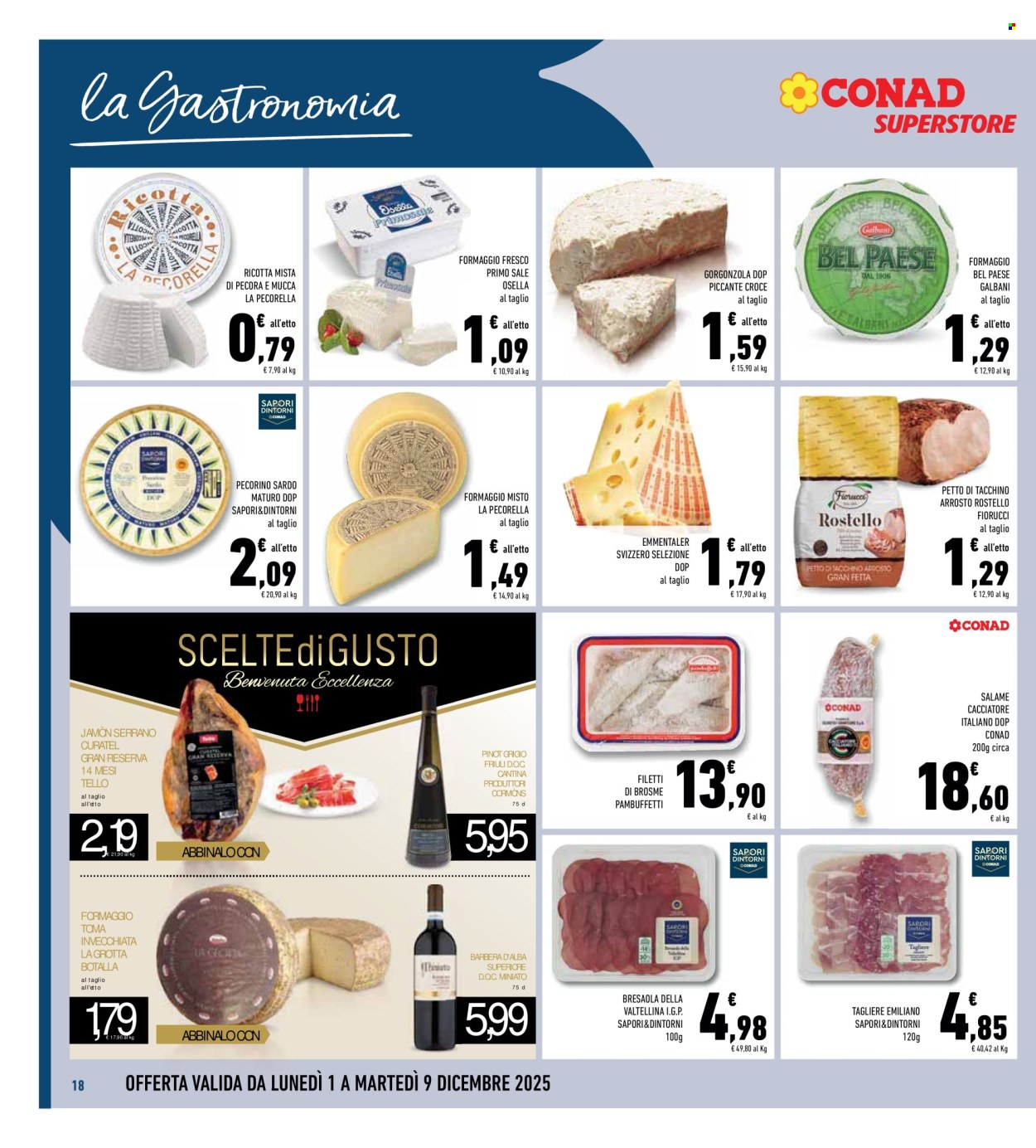 Volantino Conad - 1/12/2025 - 9/12/2025. Pagina 18
