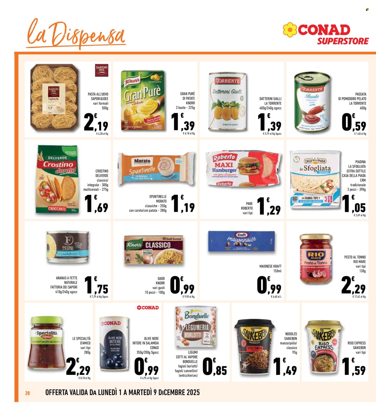 Volantino Conad - 1/12/2025 - 9/12/2025. Pagina 20
